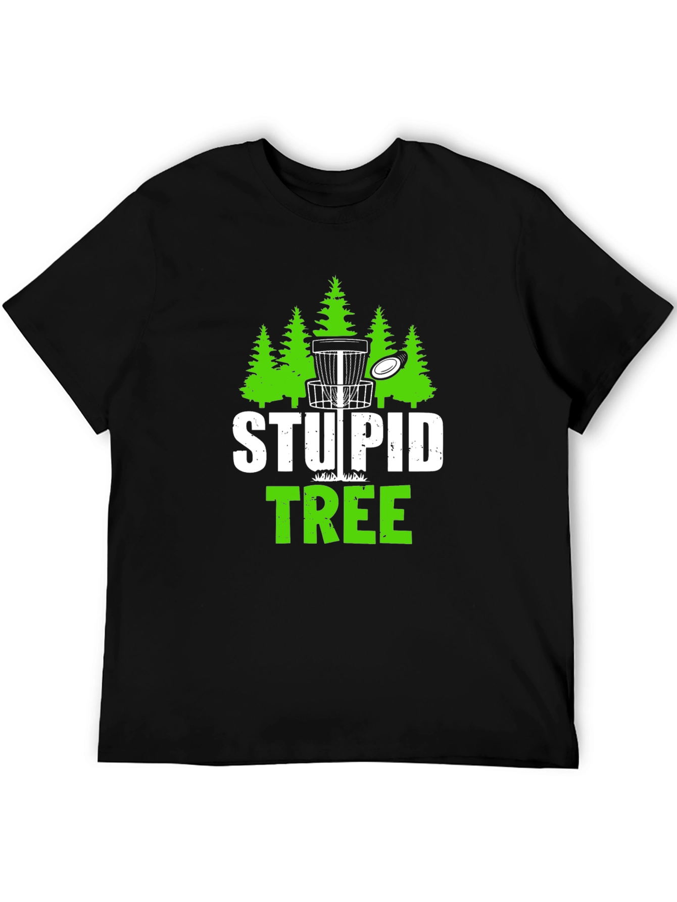 Stupid Tree Disc Golf Graphic T-Shirt