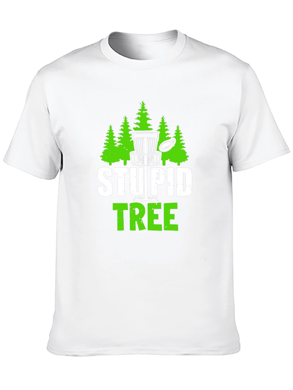 Stupid Tree Disc Golf Graphic T-Shirt