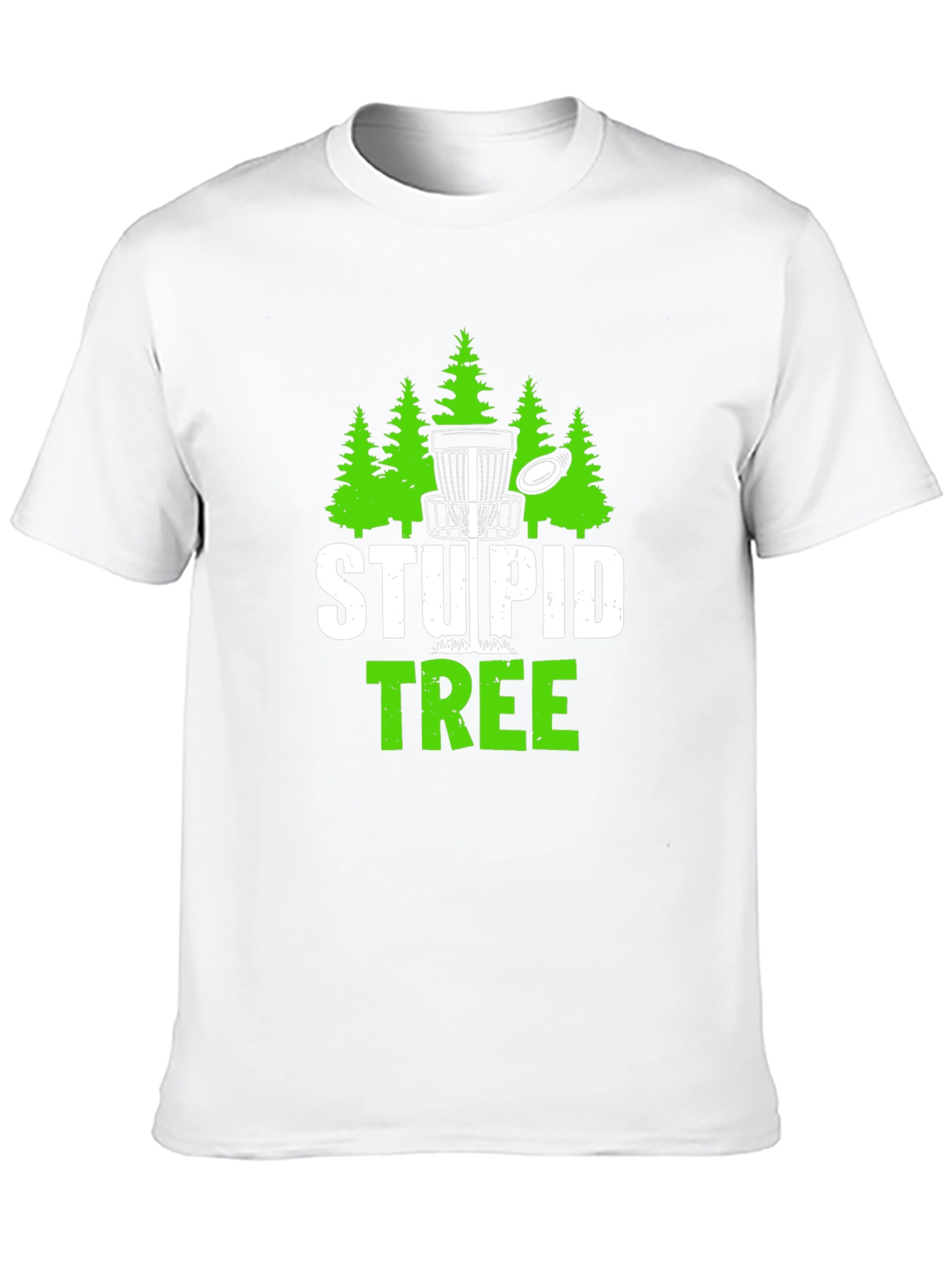 Stupid Tree Disc Golf Graphic T-Shirt