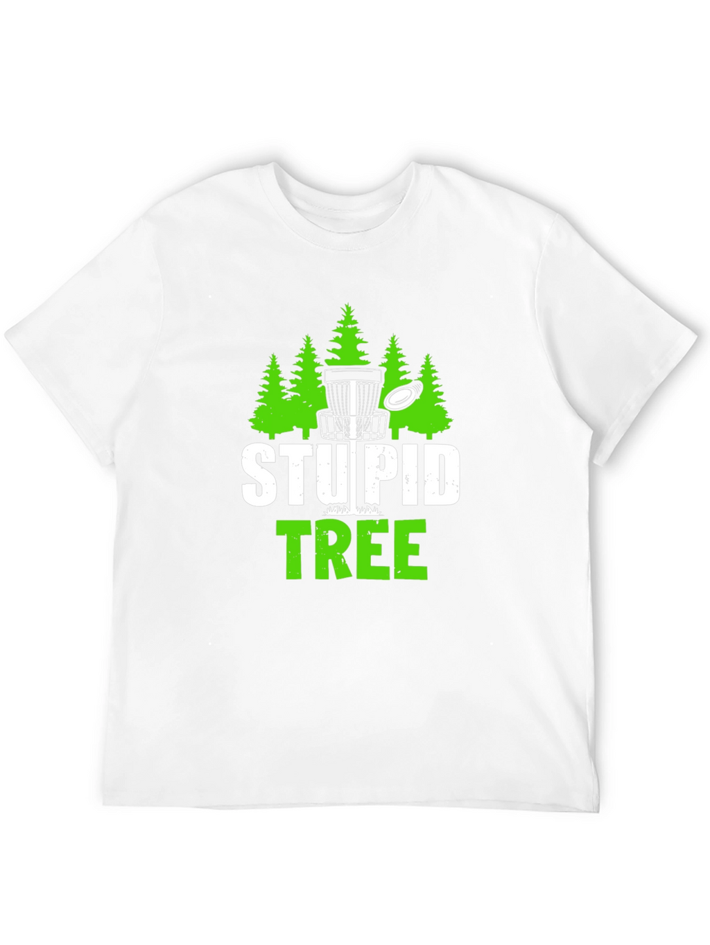 Stupid Tree Disc Golf Graphic T-Shirt