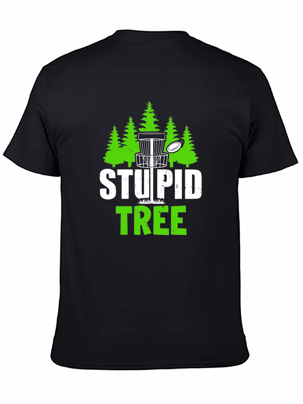 Stupid Tree Disc Golf Graphic T-Shirt