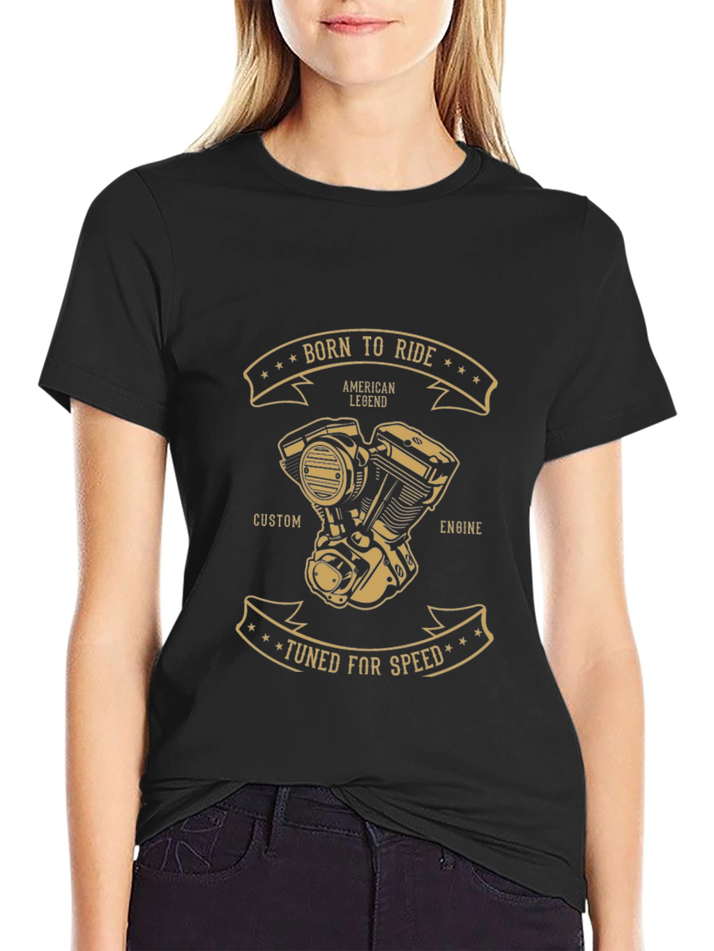 Born to Ride Graphic T-Shirt - American Legend
