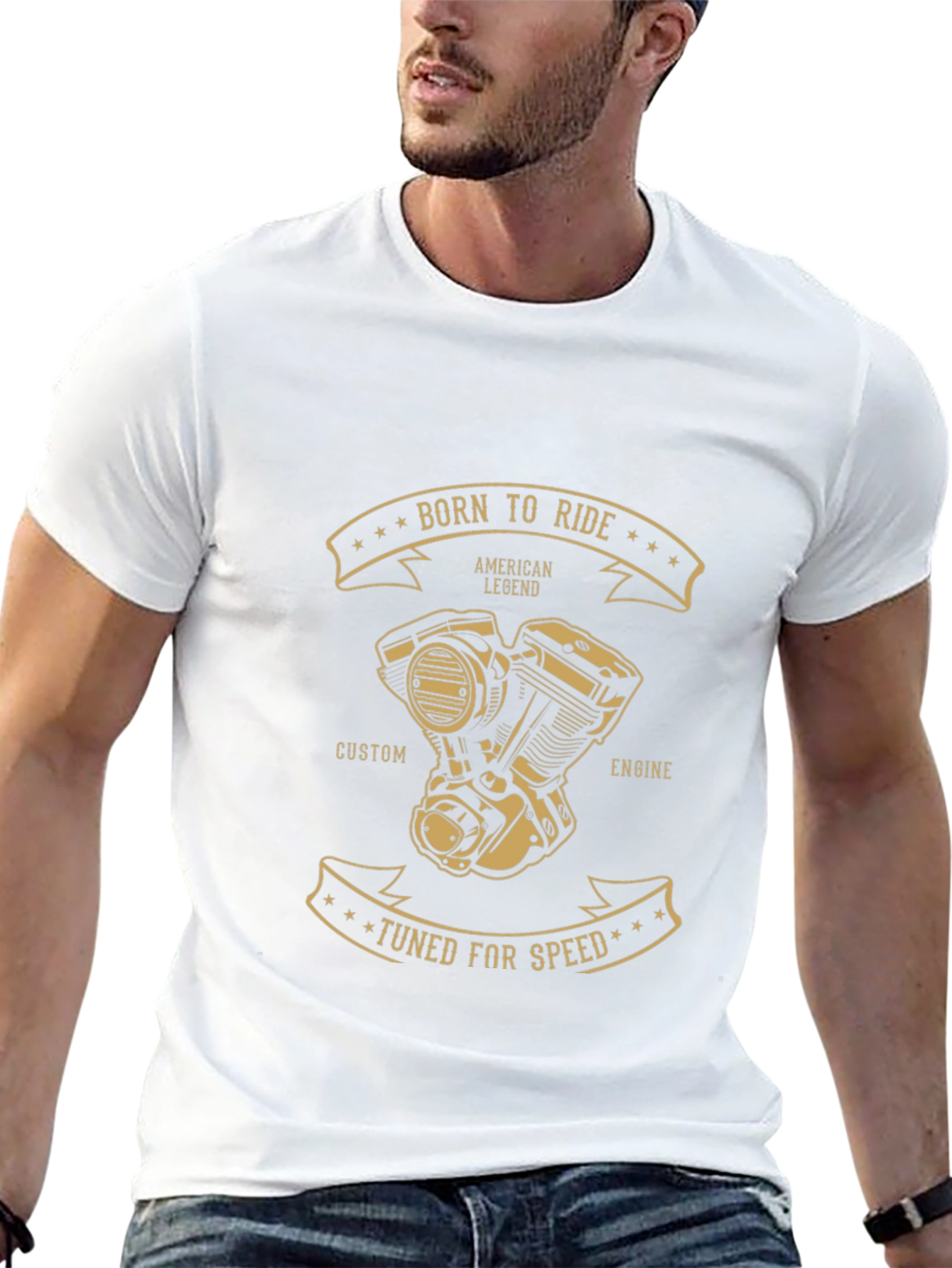 Born to Ride Graphic T-Shirt - American Legend