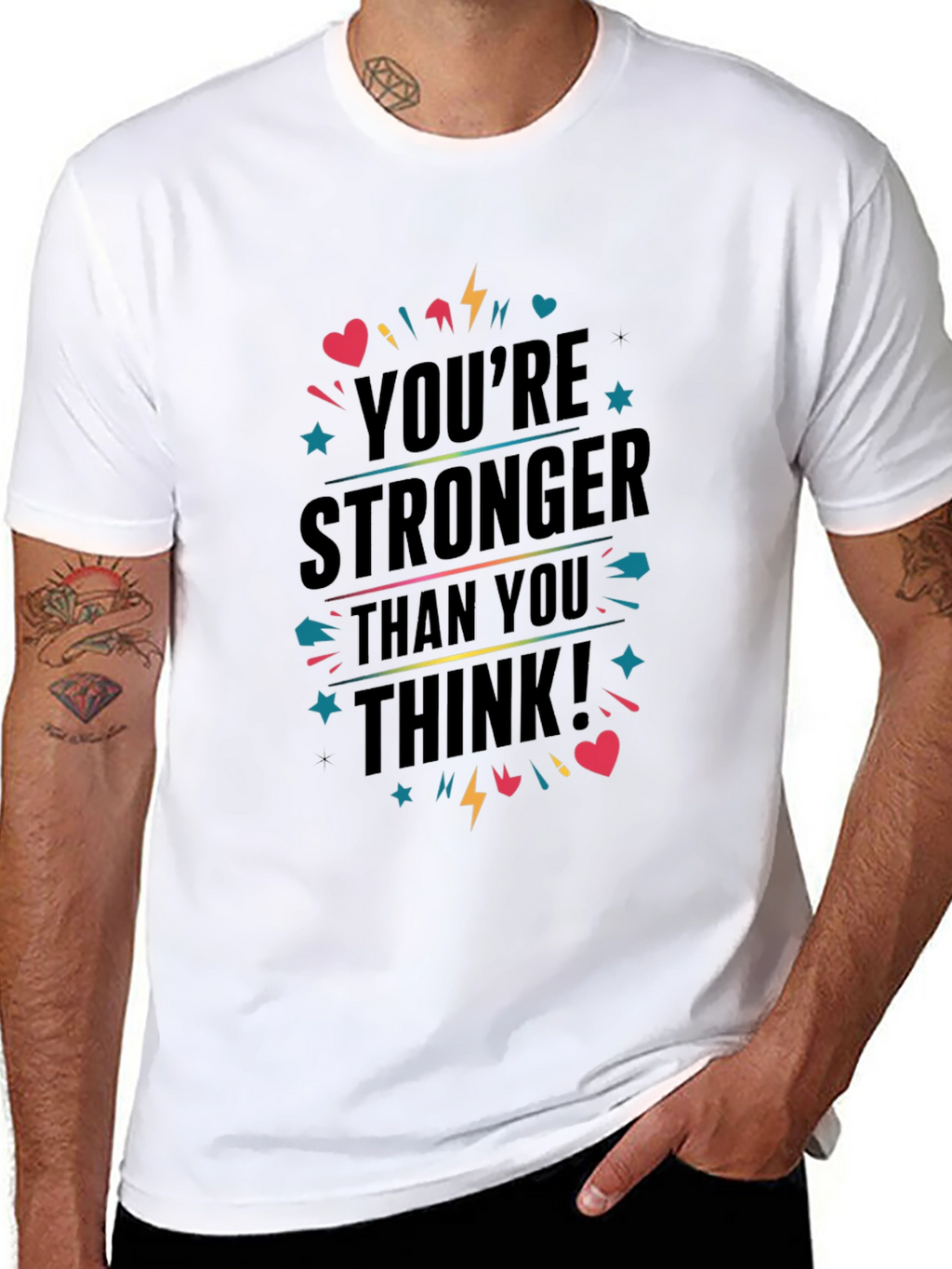 Inspirational Youre Stronger T-Shirt