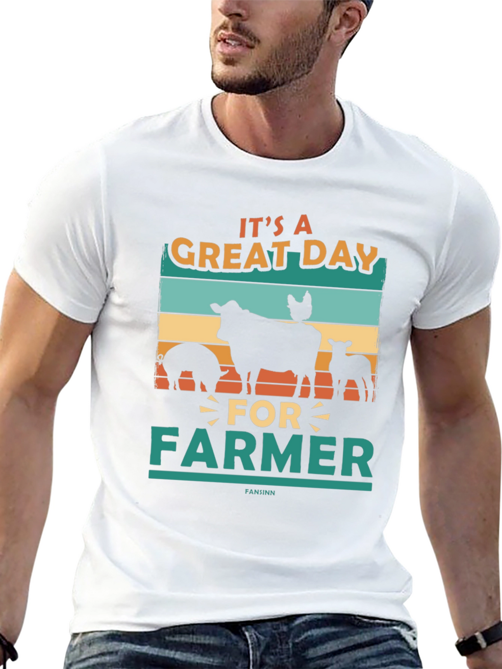 Great Day for Farmer Graphic Tee