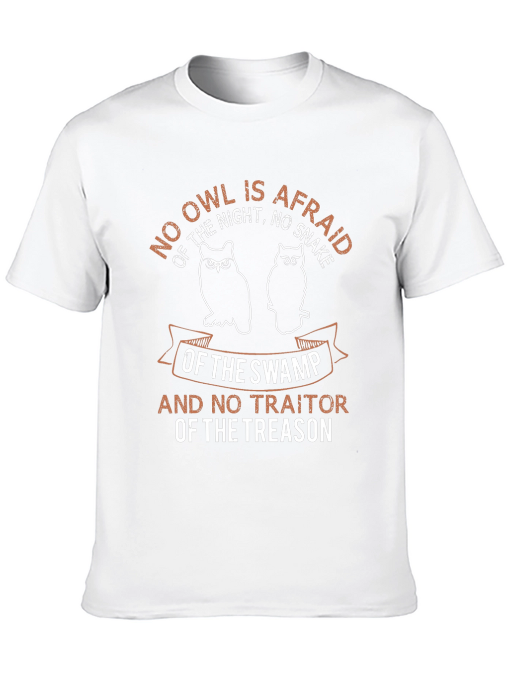 No Owl Is Afraid Mens Graphic T-Shirt
