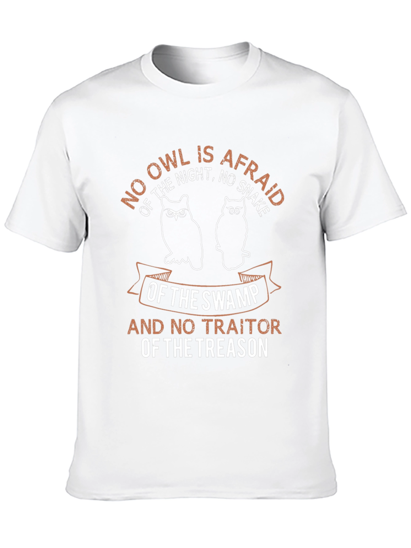 No Owl Is Afraid Mens Graphic T-Shirt