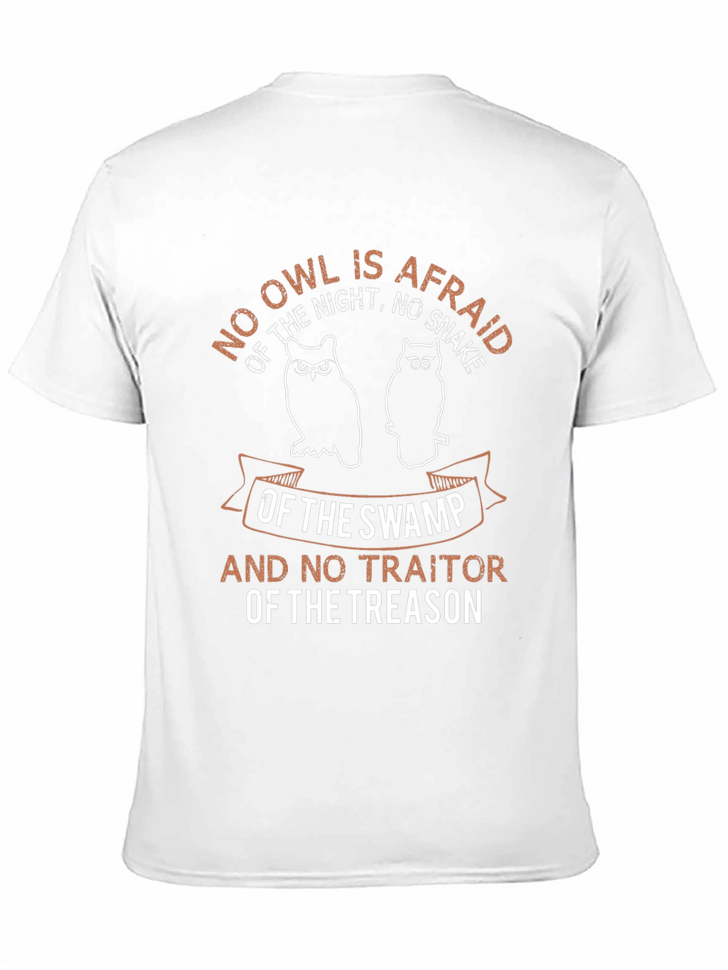 No Owl Is Afraid Mens Graphic T-Shirt
