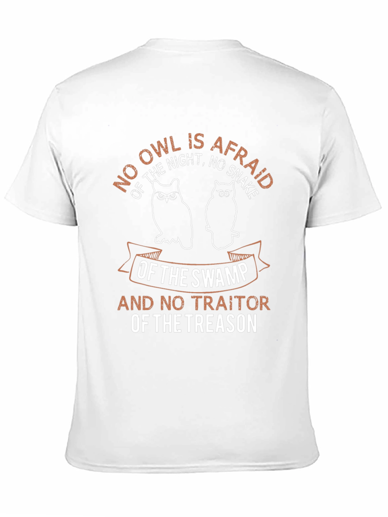 No Owl Is Afraid Mens Graphic T-Shirt