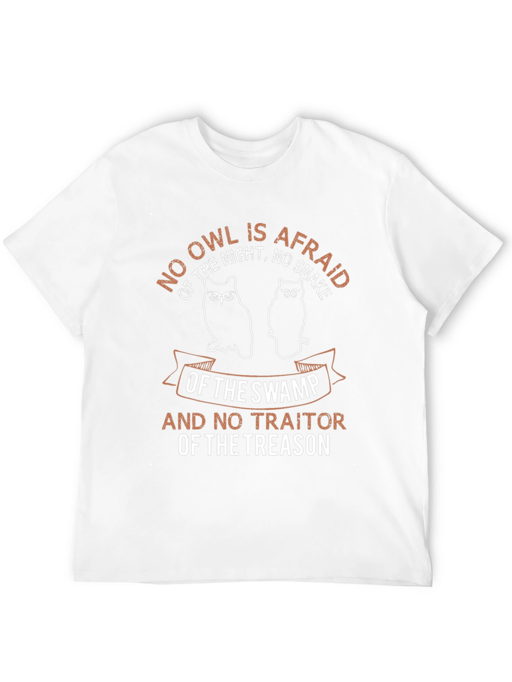 No Owl Is Afraid Mens Graphic T-Shirt