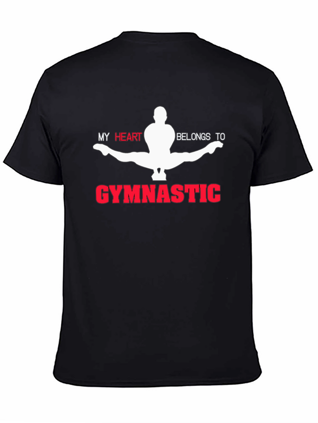 Gymnastic Heart T-Shirt - Perfect for Gymnastics Lovers