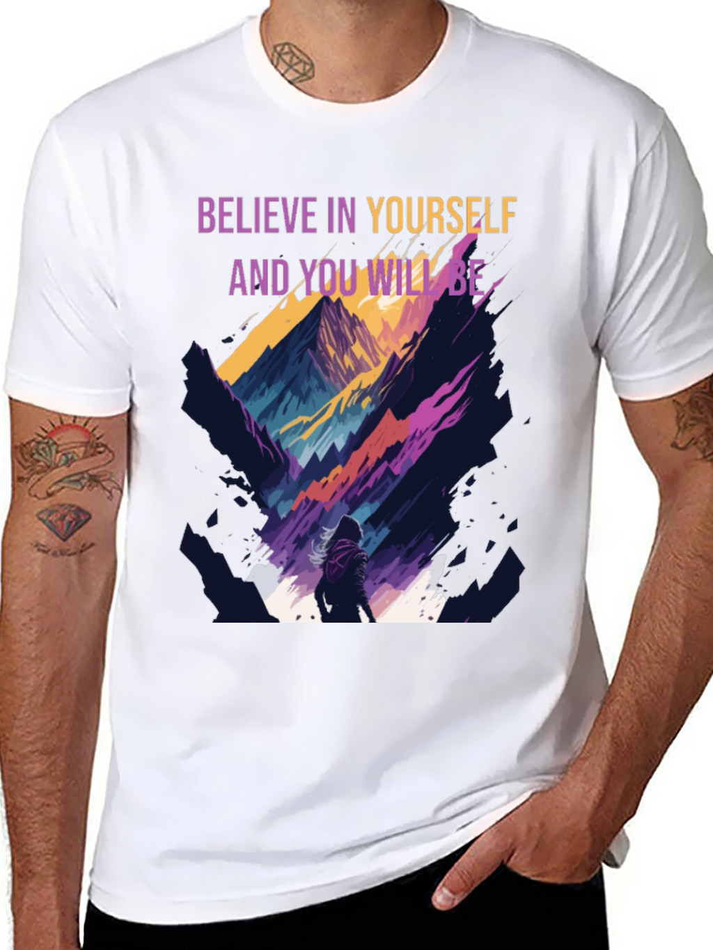 Believe In Yourself Graphic T-Shirt