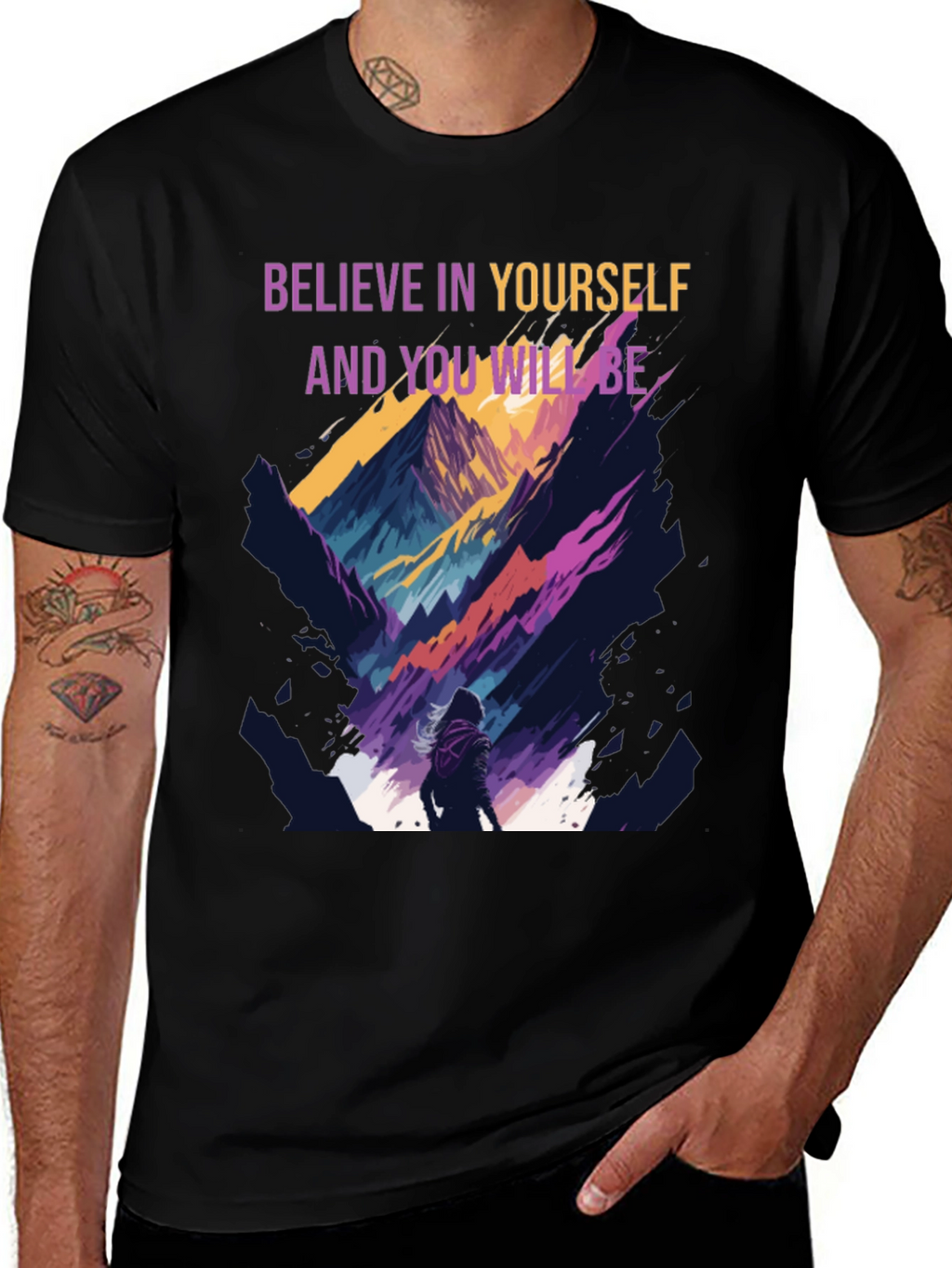 Believe In Yourself Graphic T-Shirt