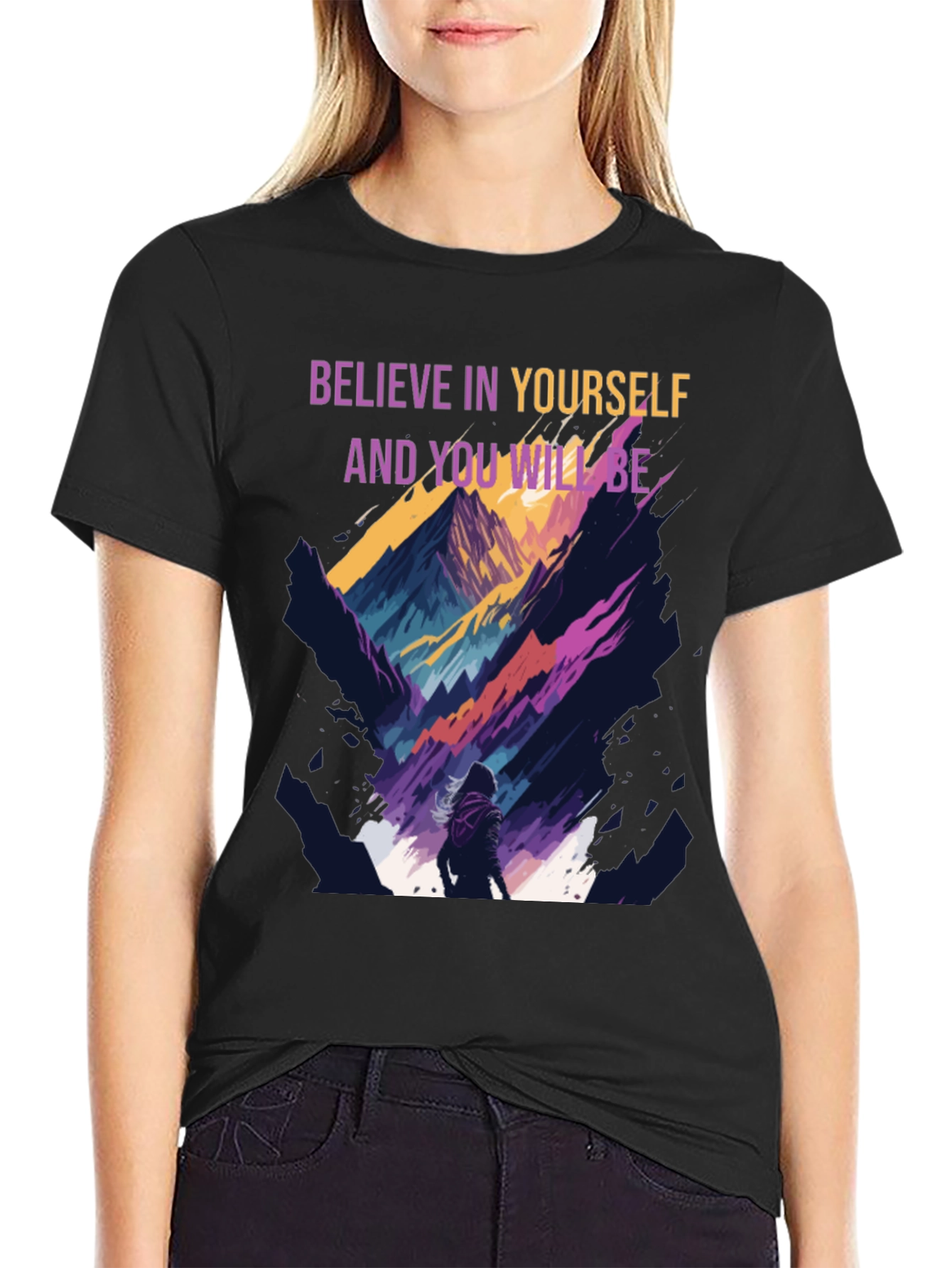 Believe In Yourself Graphic T-Shirt