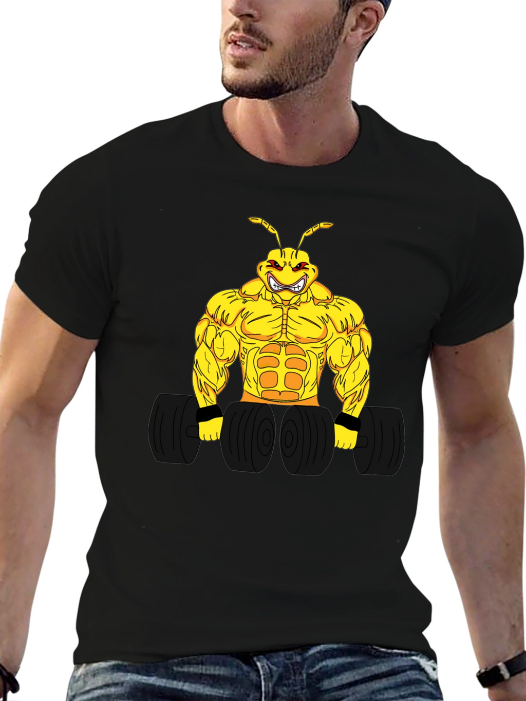 Buff Ant Black T-Shirt