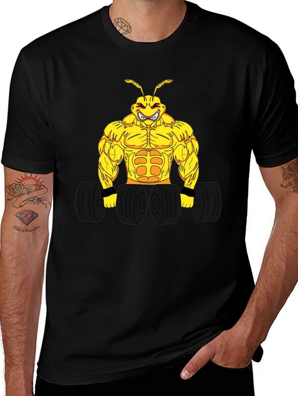 Buff Ant Black T-Shirt