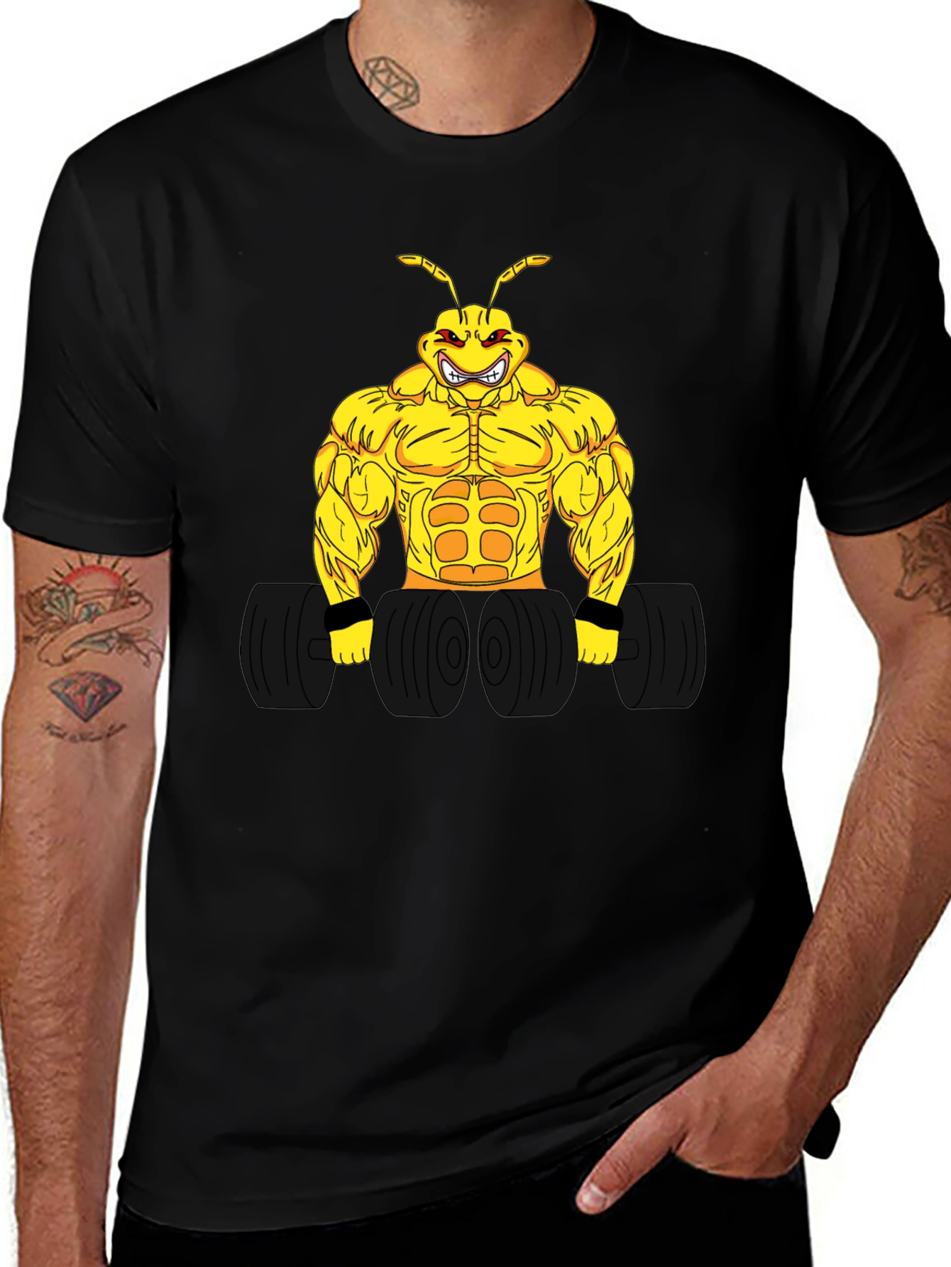 Buff Ant Black T-Shirt