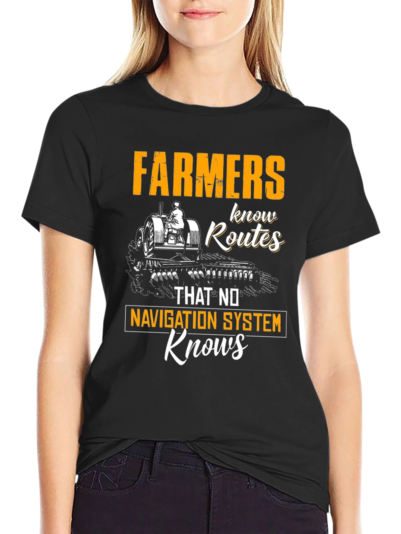 Farmers Know Routes T-Shirt
