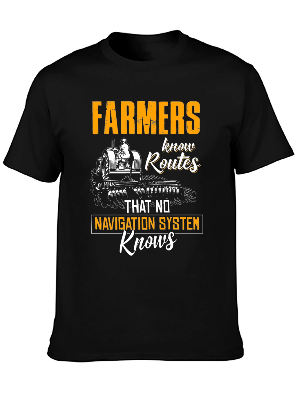 Farmers Know Routes T-Shirt
