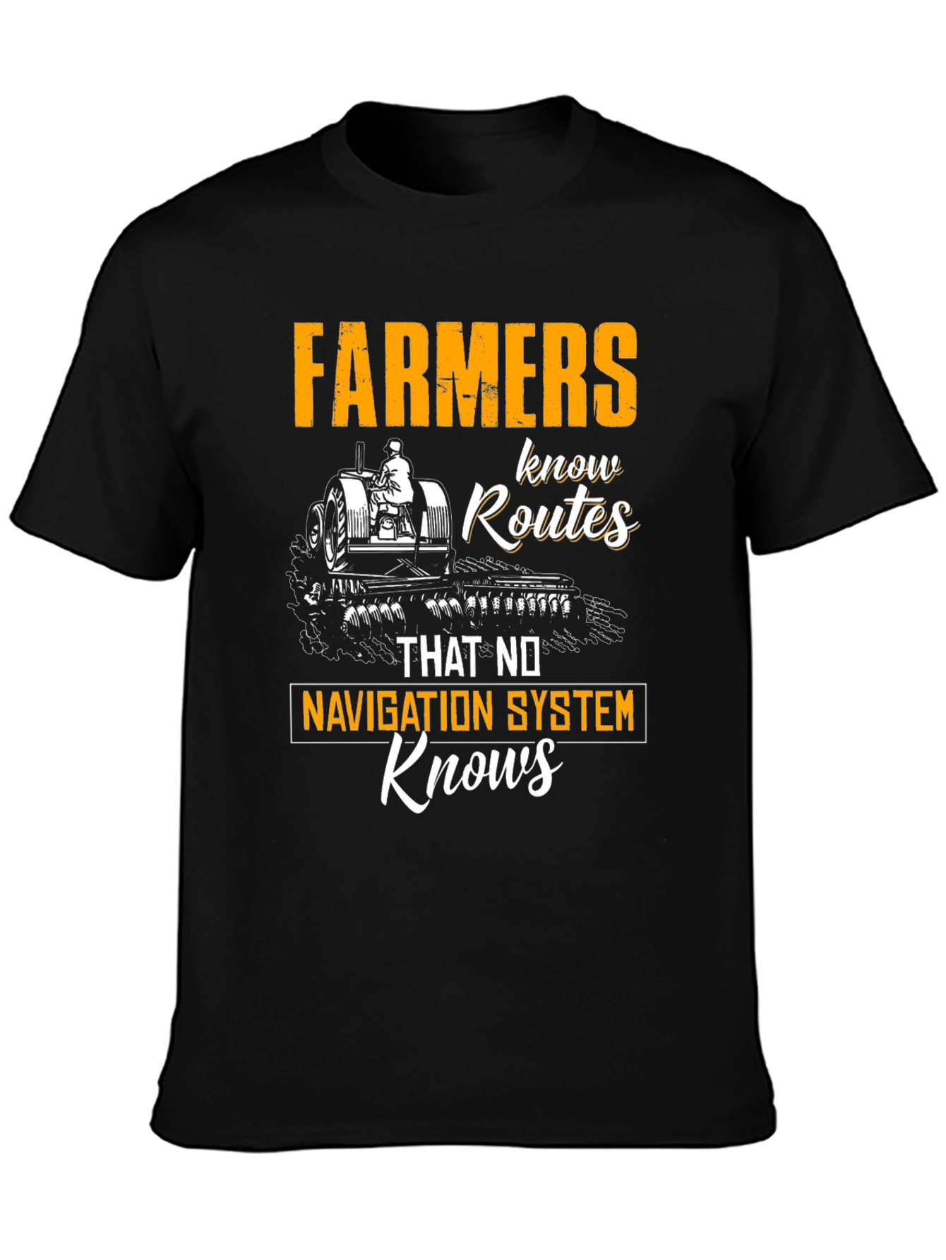 Farmers Know Routes T-Shirt