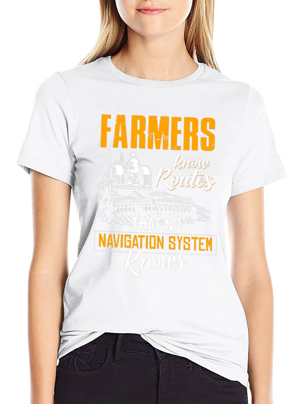 Farmers Know Routes T-Shirt