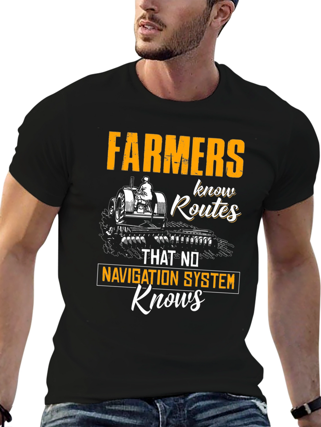 Farmers Know Routes T-Shirt