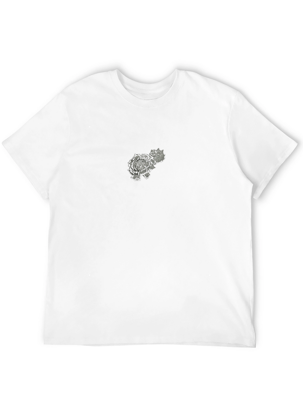 Black Rose Graphic Tee - Stylish Casual Wear