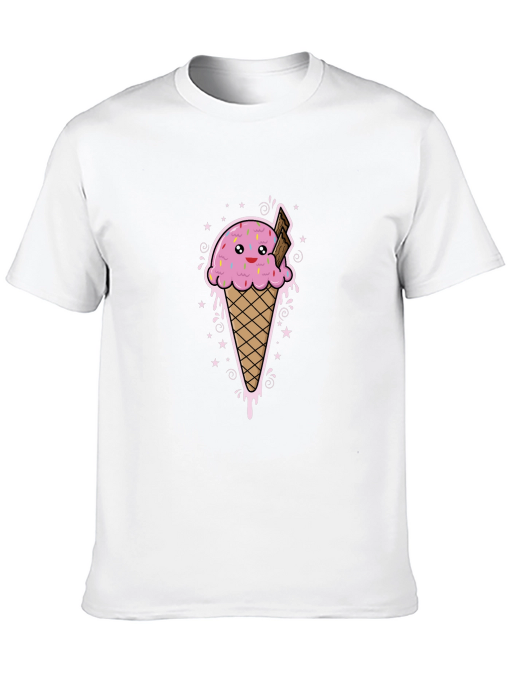 Ice Cream Graphic Tee - Sweet Style
