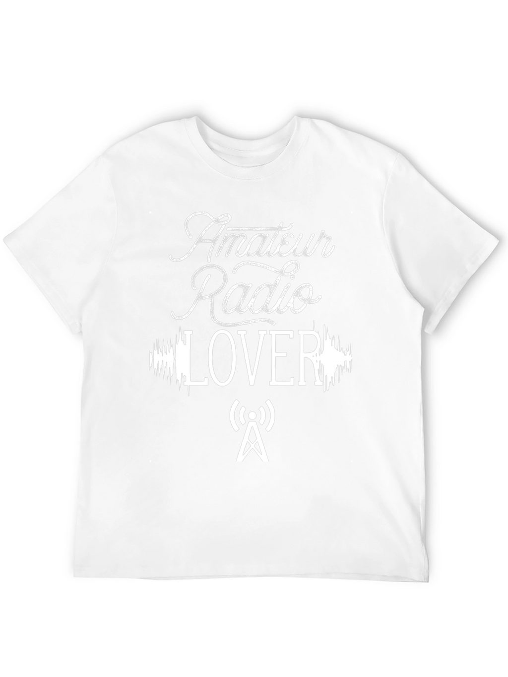 Amateur Radio Lover Black T-Shirt