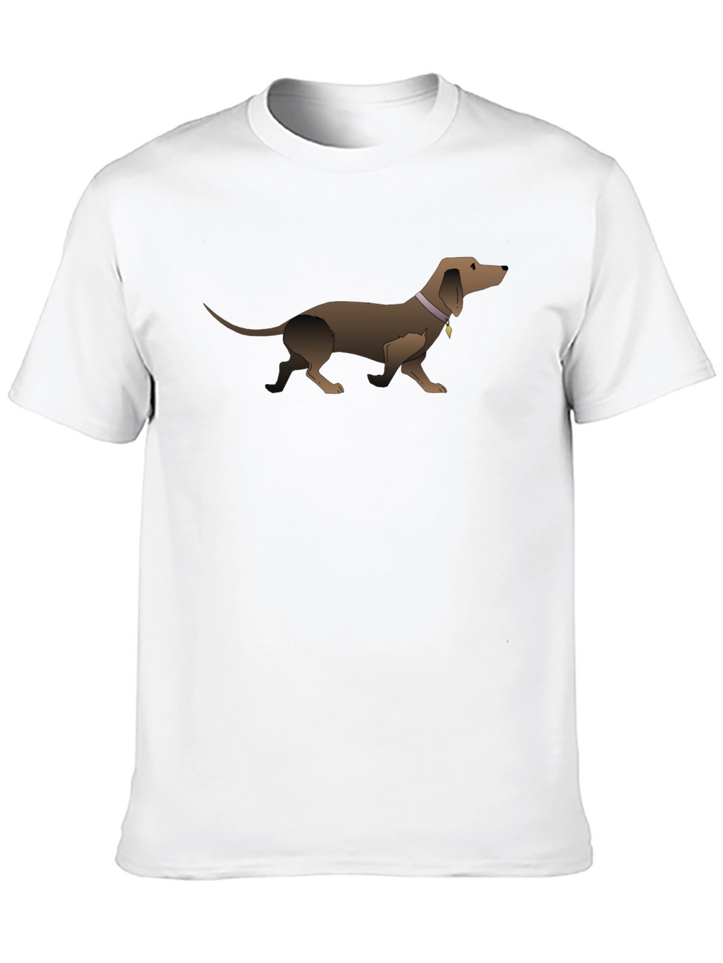 Dachshund Graphic Tee - Black Unisex T-Shirt