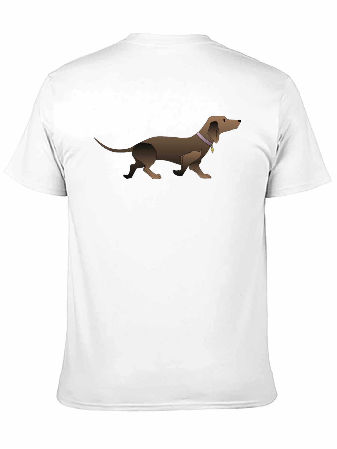 Dachshund Graphic Tee - Black Unisex T-Shirt