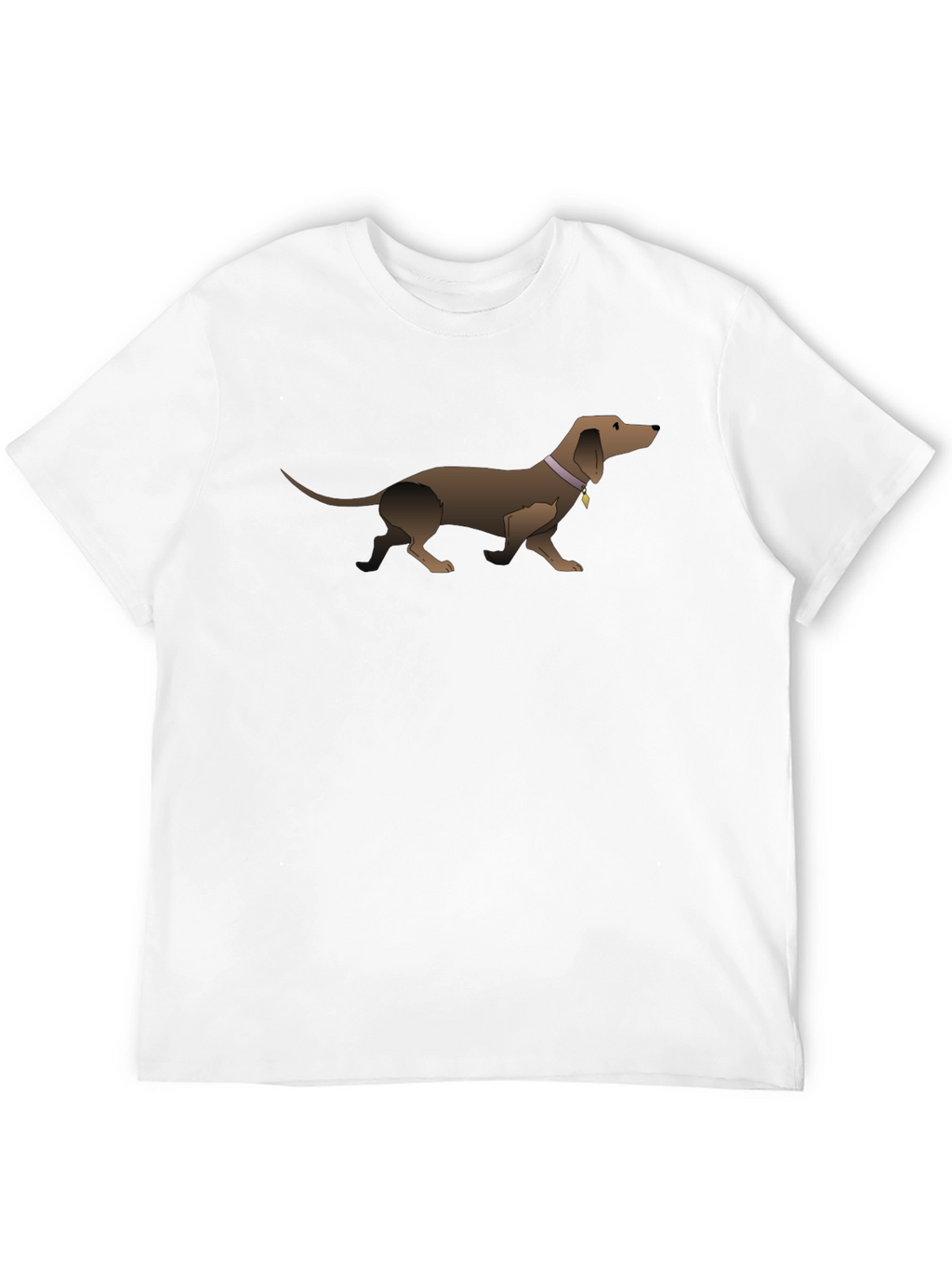 Dachshund Graphic Tee - Black Unisex T-Shirt