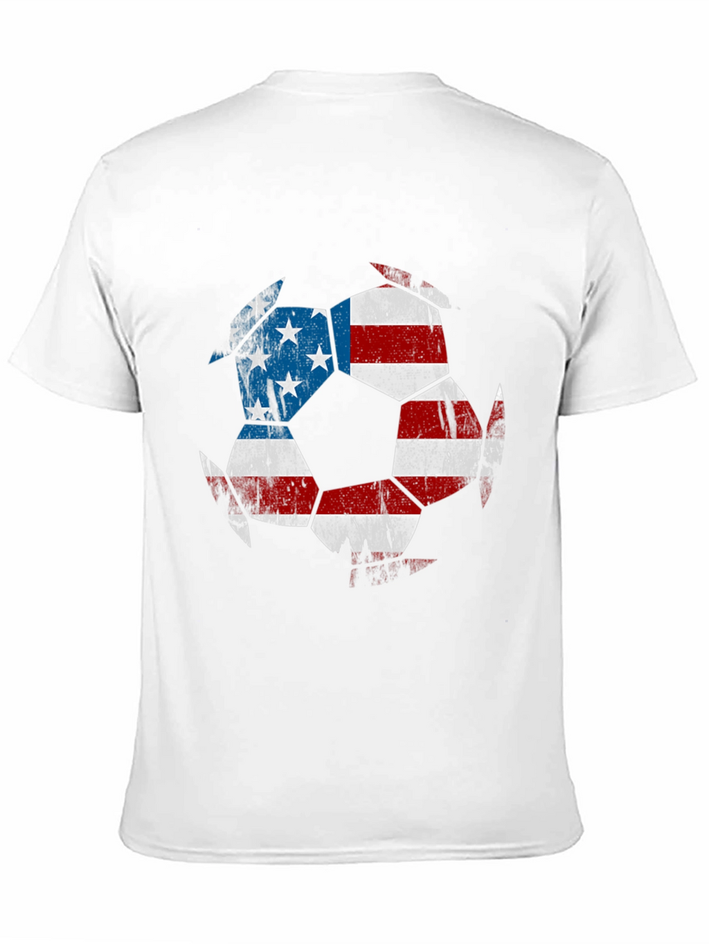 USA Flag Soccer Ball T-Shirt