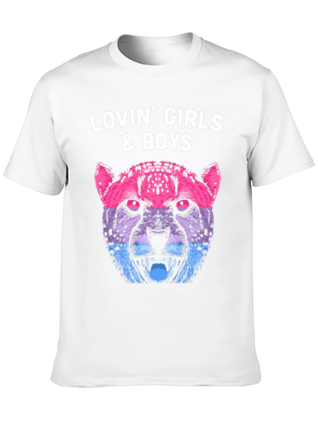 Lovin All Cheetah Graphic Tee - Unisex Black T-Shirt