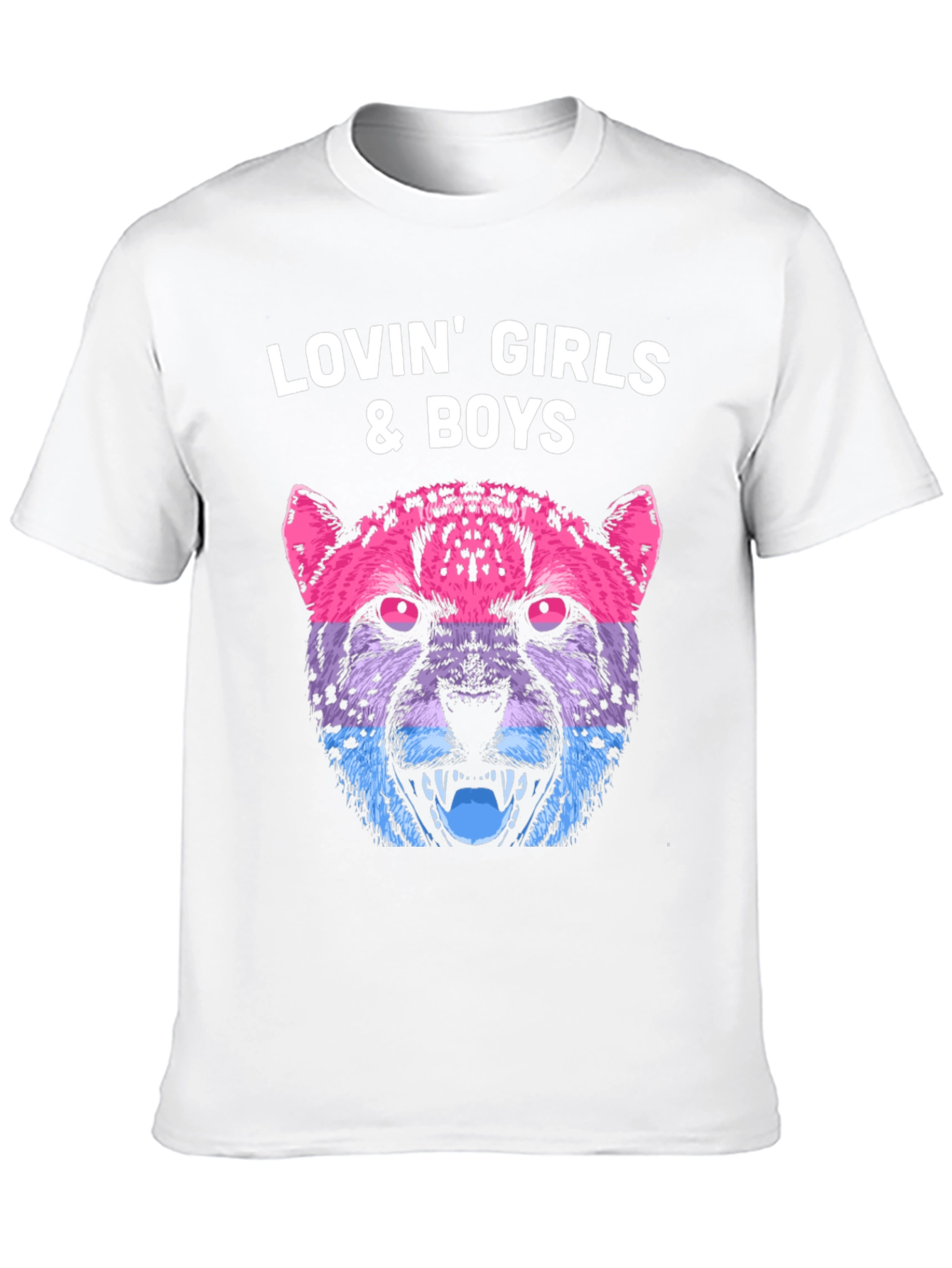 Lovin All Cheetah Graphic Tee - Unisex Black T-Shirt