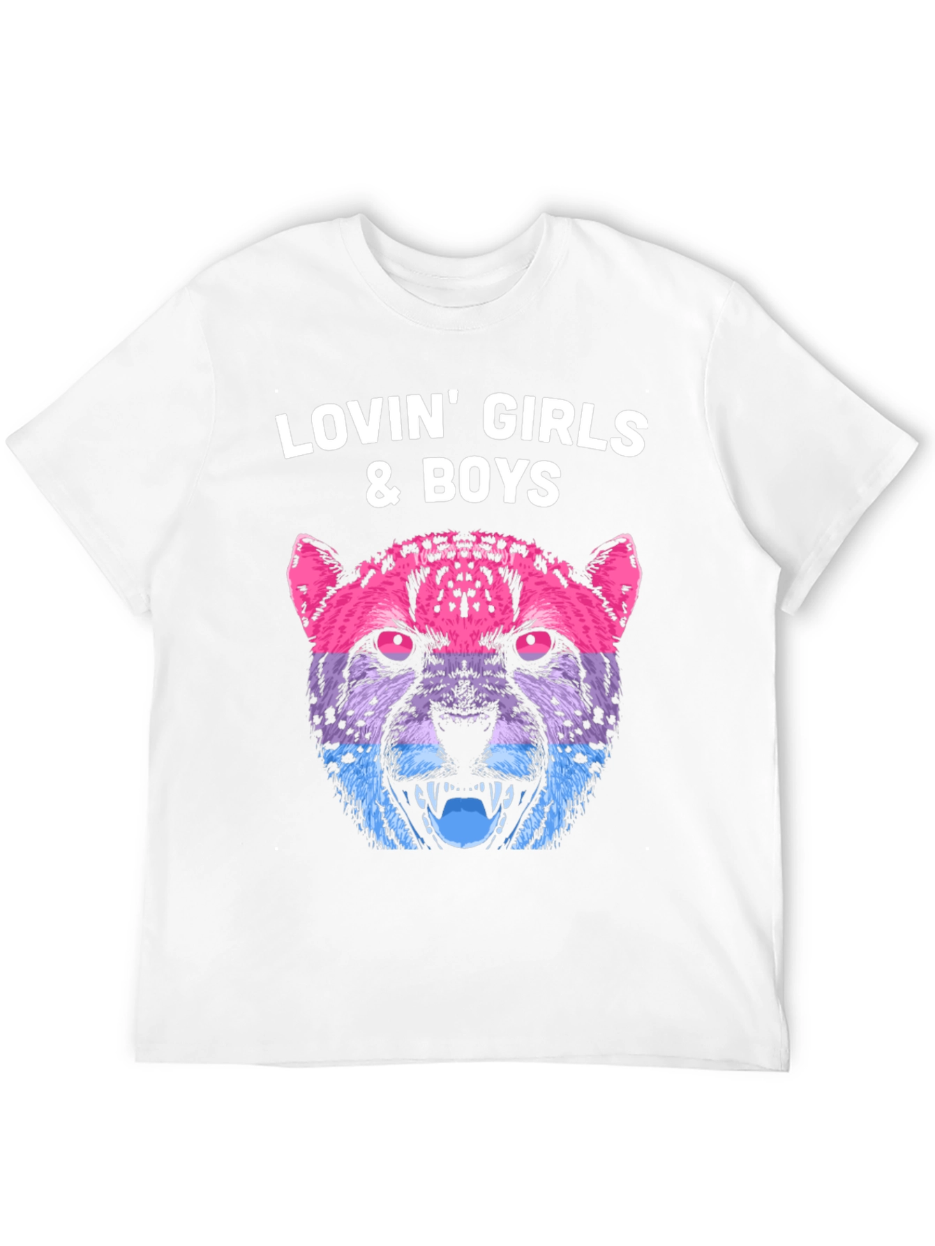 Lovin All Cheetah Graphic Tee - Unisex Black T-Shirt