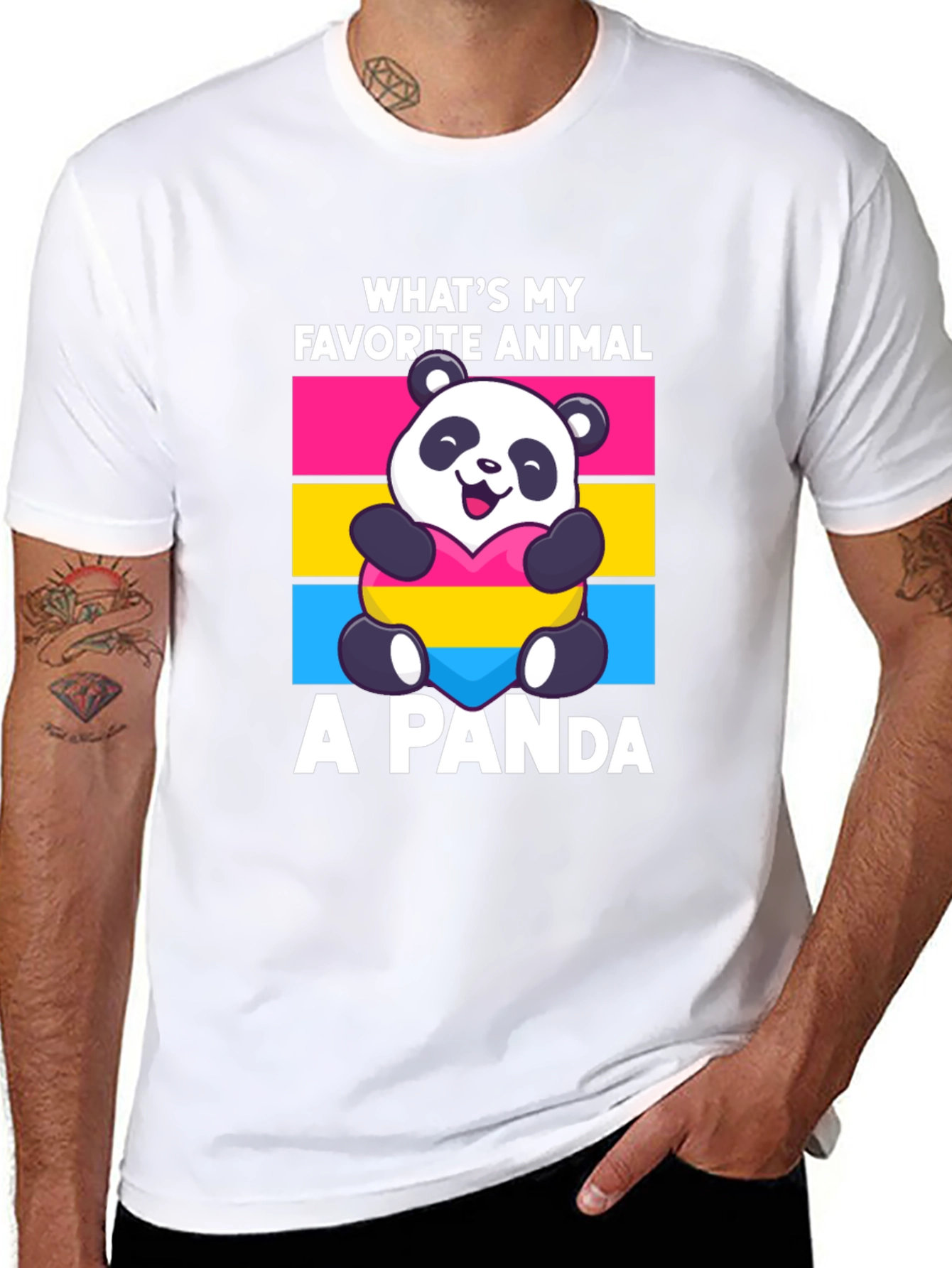 Panda T-Shirt - Whats My Favorite Animal