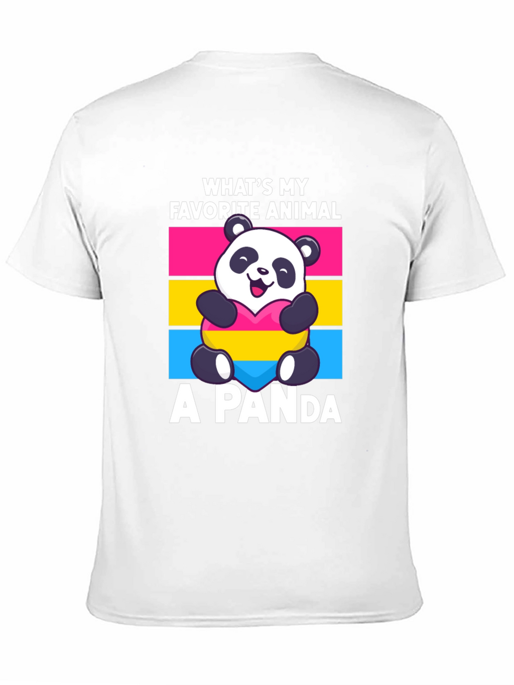 Panda T-Shirt - Whats My Favorite Animal
