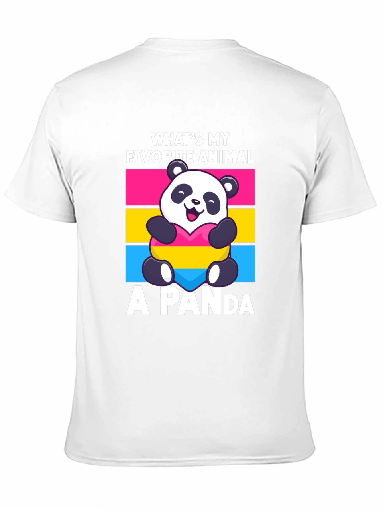 Panda T-Shirt - Whats My Favorite Animal