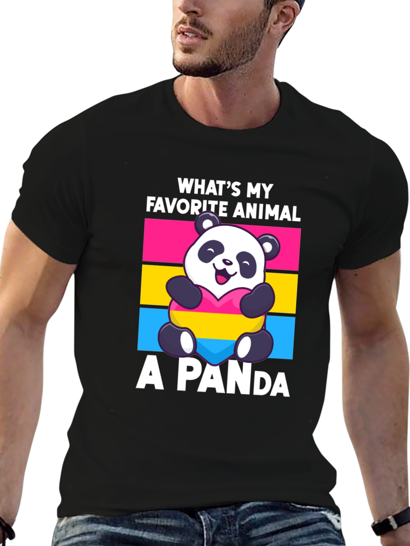 Panda T-Shirt - Whats My Favorite Animal