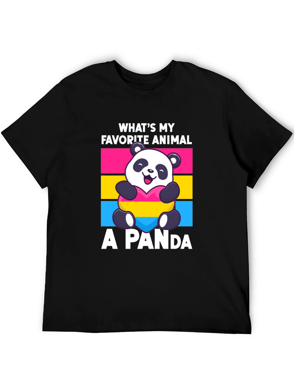Panda T-Shirt - Whats My Favorite Animal