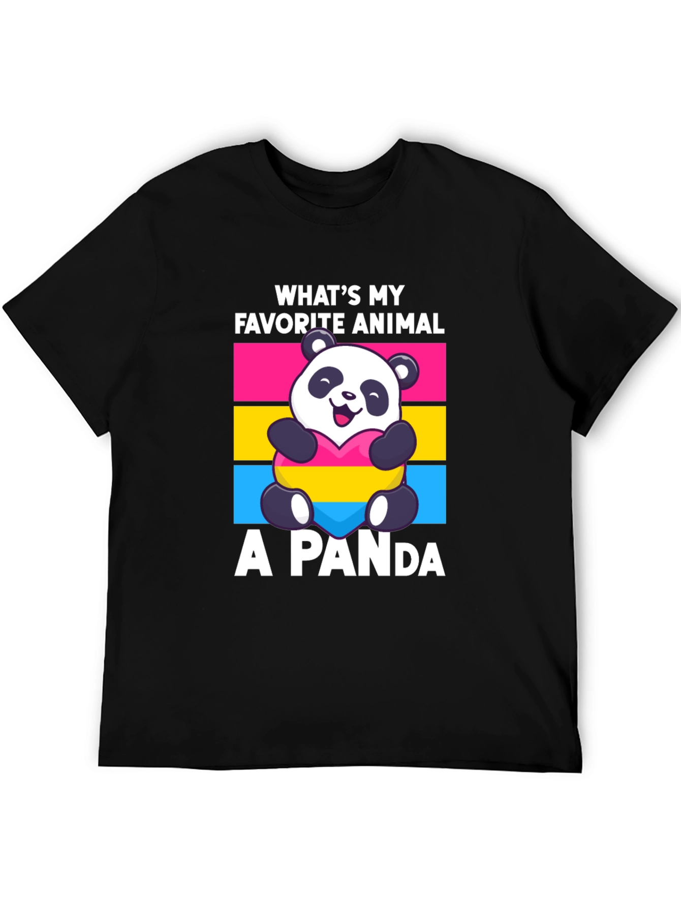 Panda T-Shirt - Whats My Favorite Animal