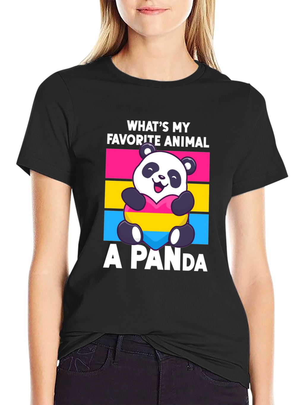 Panda T-Shirt - Whats My Favorite Animal