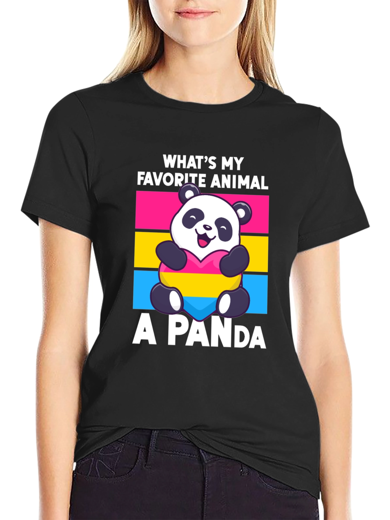 Panda T-Shirt - Whats My Favorite Animal