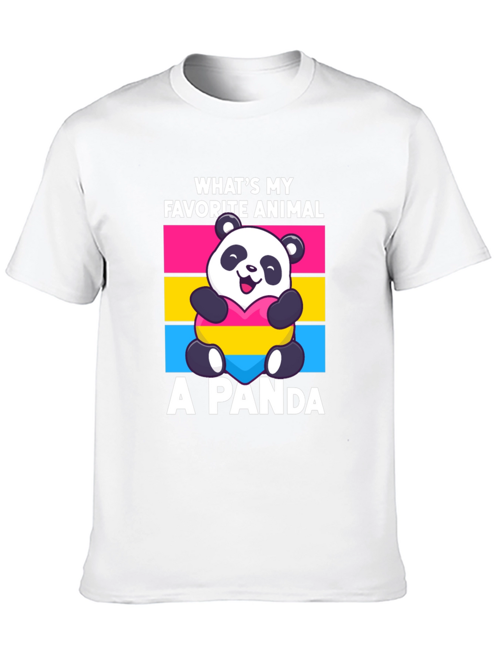 Panda T-Shirt - Whats My Favorite Animal