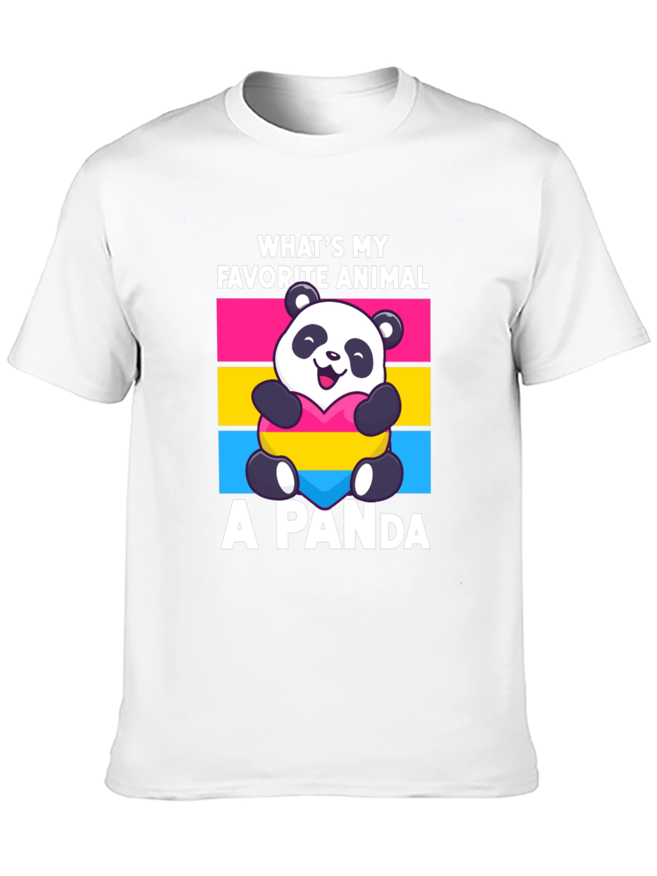 Panda T-Shirt - Whats My Favorite Animal