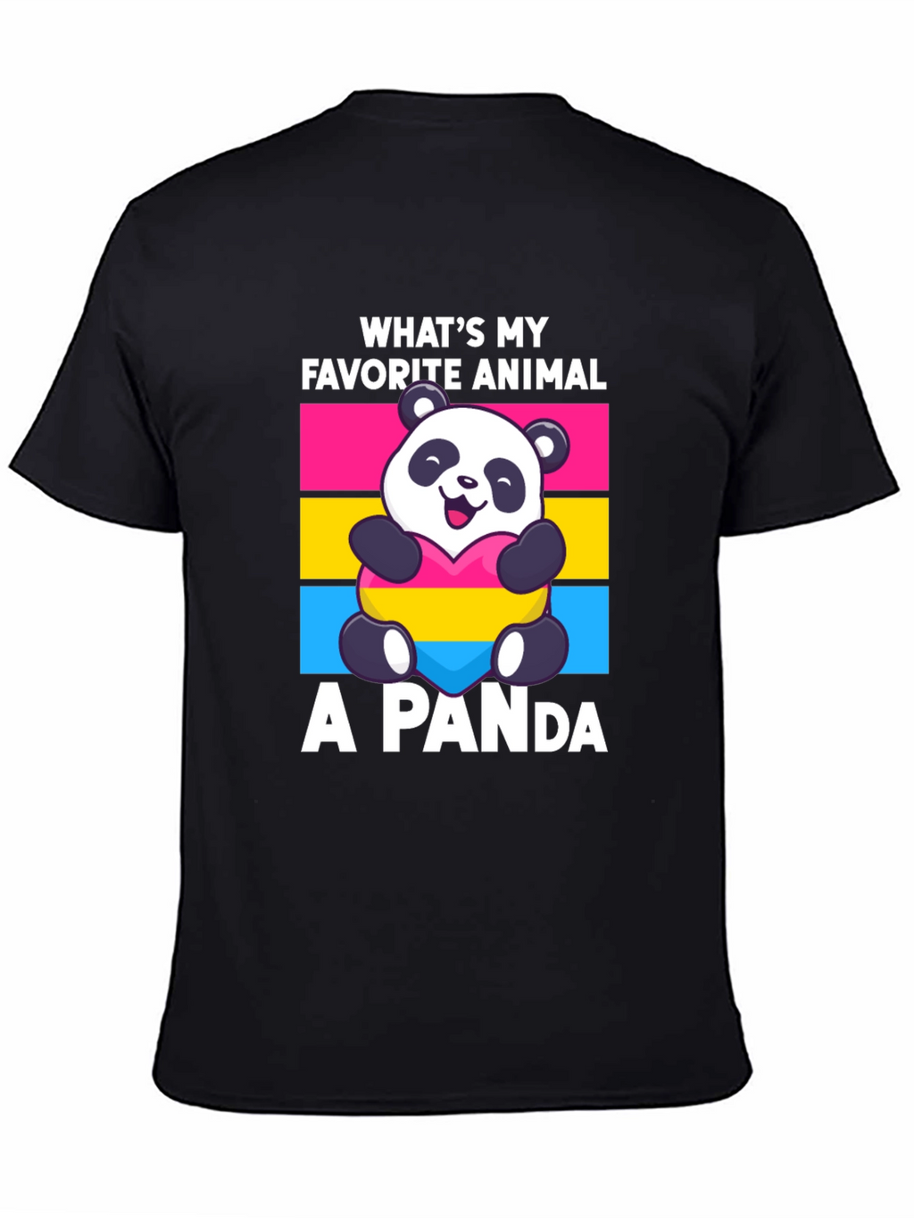 Panda T-Shirt - Whats My Favorite Animal