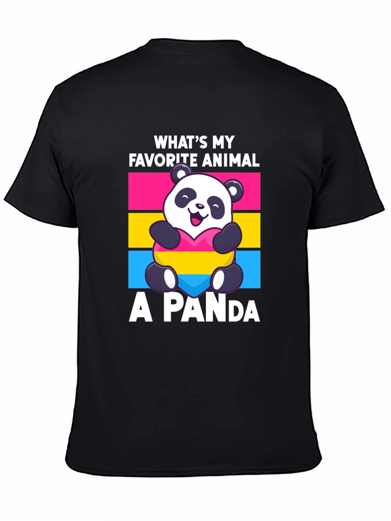 Panda T-Shirt - Whats My Favorite Animal