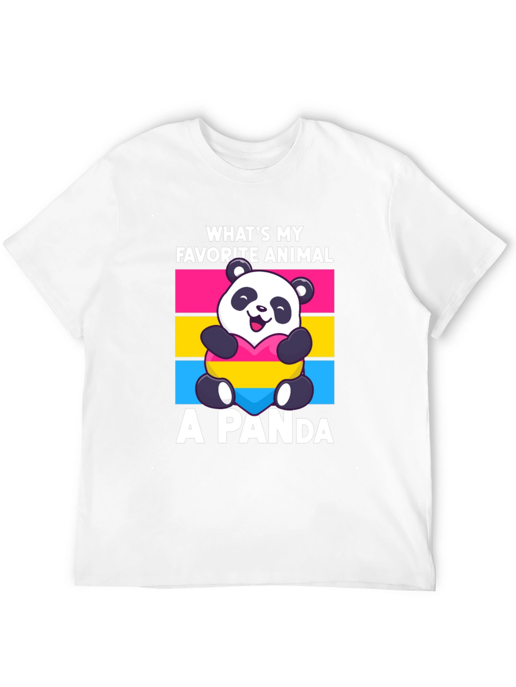 Panda T-Shirt - Whats My Favorite Animal