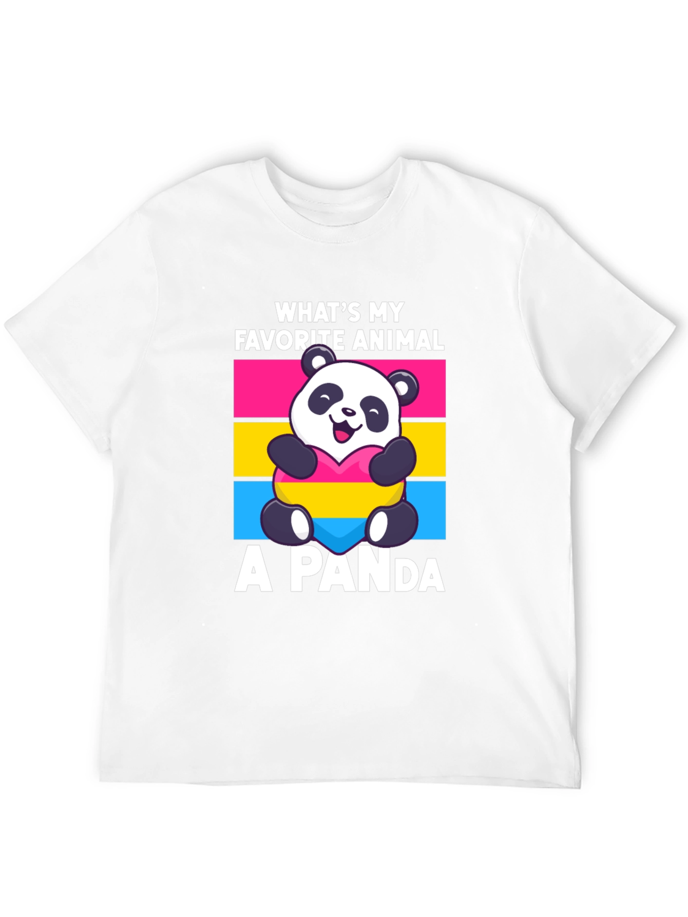 Panda T-Shirt - Whats My Favorite Animal